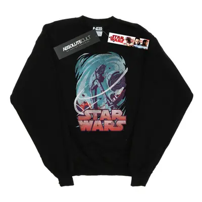 (M, Black) Star Wars Mens Hoth Swirl Sweatshirt