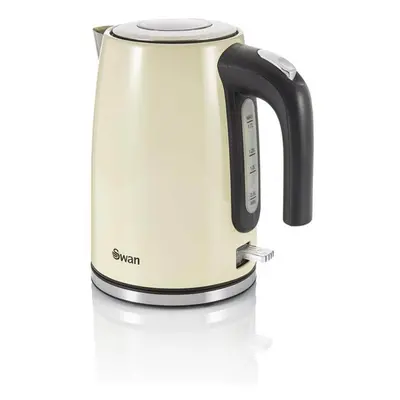 Electric Kettle Cordless Jug 1.7L Overheat Protection Cream Cord Storage 2200W