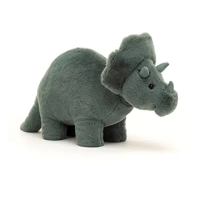 Jellycat Fossilly Triceratops Dinosaur Stuffed Animal