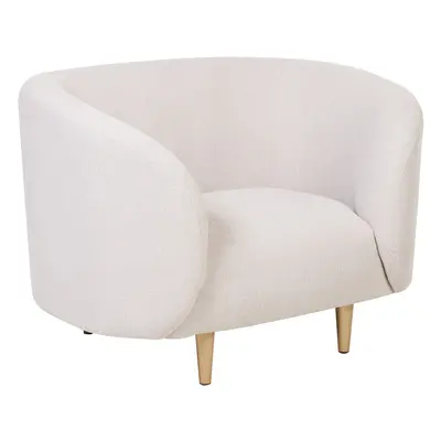 Armchair LOEN Fabric Light Beige