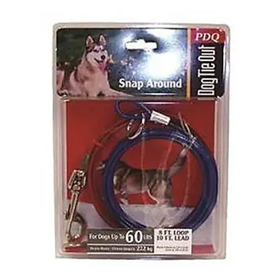 Boss Pet Products Q251500099 Pet Tie Out Snap Around Tree