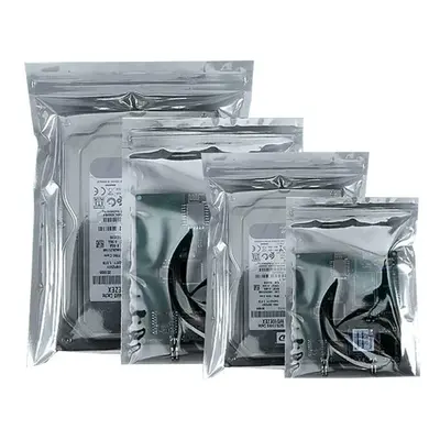 (Zip Lock, 30x40cm) 100Pcs Zip Lock Antistatic Bag Self Zipper Seal Resealable Reclosable ESD An