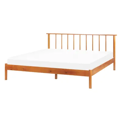 Bed BARRET x cm (EU King Size) Wood Light Wood