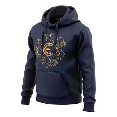 (S, Navy Blue) Marvel Mens Eternals Movie Emblem Hoodie