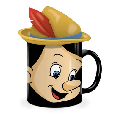 Disney Pinocchio Shaped Mug with Lid