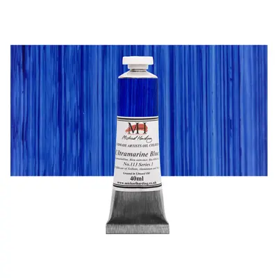 Michael Harding Artist Oil Colours Ultramarine Blue 40ml Tube