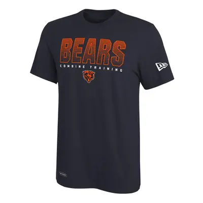 New Era NFL Men's Team Pride Dri-Tek Short Sleeve T-Shirt, Chicago Bears, Small