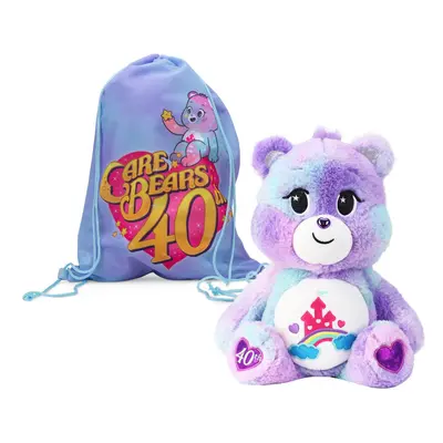 Care Bears Care-a-Lot Bear, 40th Anniversary Slumber Party Set - Amazon Exclusive