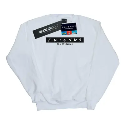 (M, White) Friends Womens/Ladies Logo Block Sweatshirt