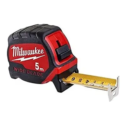 Milwaukee 5m Tape Measure Wide Blade 33mm 4932471815, Red