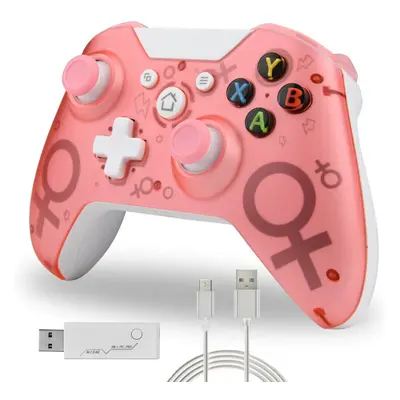 (Pink) Wireless Game Controller For xBox One Gamepad