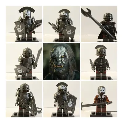 Mini Action Figures Fit Lego Lord Of The Rings Orcs