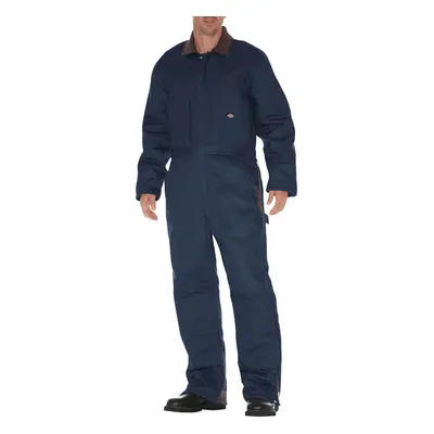 Dickies Men's Big-Tall Premium Insulated Duck Coverall Dark Navy 3X