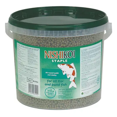 Nishikoi Staple Complete Food for Koi and Pond Fish - Medium Pellets - 2.5kg