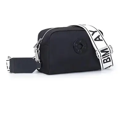 (Black white background black) Foreign Trade Spain BIMBA New Fang Bag Logo Shoulder Bag Y Lola L