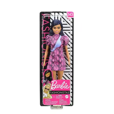 Barbie Fashionistas Doll with Snakeskin Dress [GXY99]