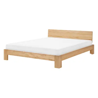 Bed ROYAN x cm (EU Super King) Wood Light Wood