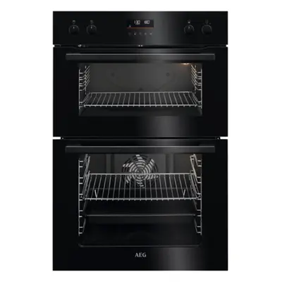 AEG DCE531160B - Black Built in Electric Double Oven - A energy