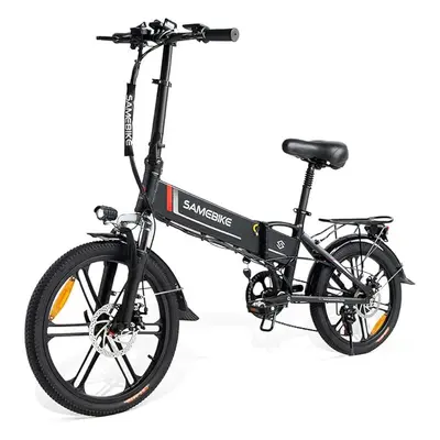 SAMEBIKE 20LVXD30-II Electric Bicycle for Adults 48V,7 Speeds