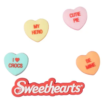 Crocs 5-Pack Food Shoe Charms | Jibbitz Sweethearts One Size