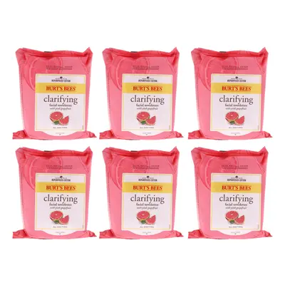 Burts Bees Facial Cleansing Towelettes - Pink Grapefruit - Pack of For Unisex Count Towelettes