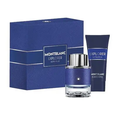 Mont Blanc Explorer Ultra Blue Gift Set; 60ml EDP & 100ml Shower Gel