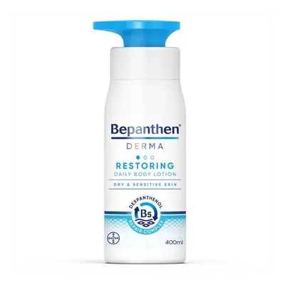 Bepanthen Derma Restoring Daily Moisturizing Body Lotion For Dry & Sensitive Skin 400ml