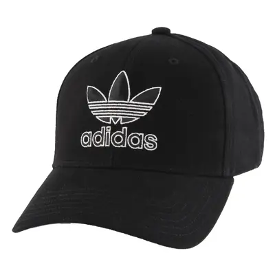 adidas Originals Men's Icon 2.0 Structured Precurve Snapback Cap Blac