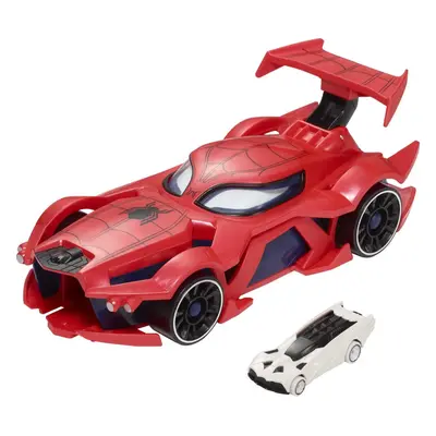 Marvel Hot Wheels Spider-Man Web-Car Launcher