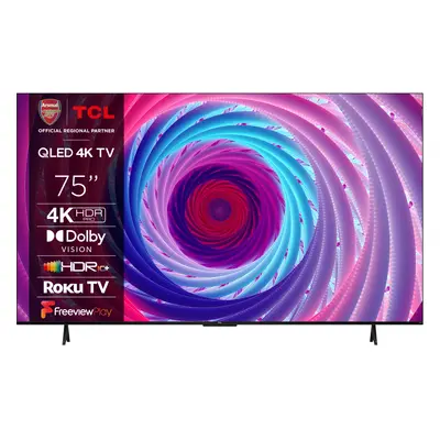 TCL RC650K 75" 4K Ultra HD QLED Smart Roku TV with Dolby Atmos & Google Assistant