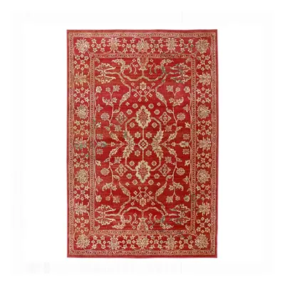 (Valeria 8023R Terracotta , Runner : x cm) Oriental Traditional Distressed Faded Rugs Modern Sma