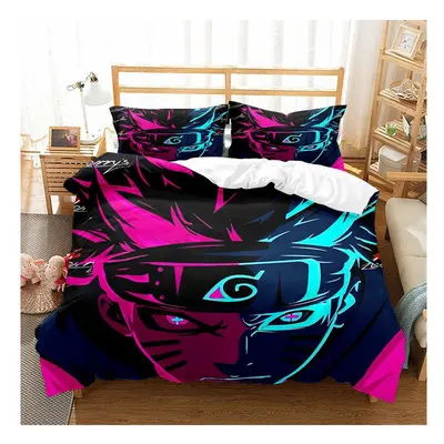 (Pattern 01, King) Naruto Bedding Single Double King Duvet Cover NEW