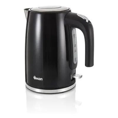 Electric Kettle Cordless Jug 1.7L Overheat Protection Black Cord Storage 2200W