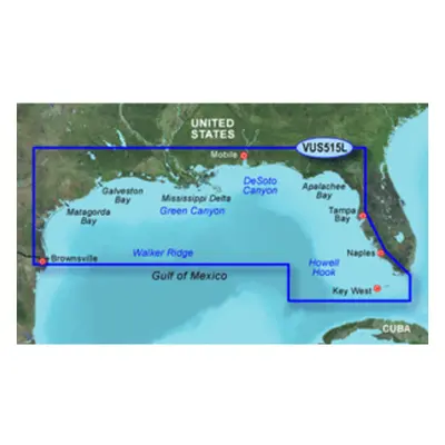 Garmin BlueChart® g3 Vision® HD - VUS515L - Brownsville - Key Largo - microSD™/SD™