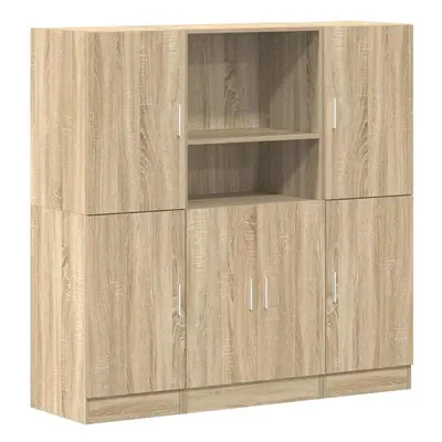 (sonoma oak) vidaXL Kitchen Cabinet Set Piece Storage Cabinet Cupboard Engineered Wood