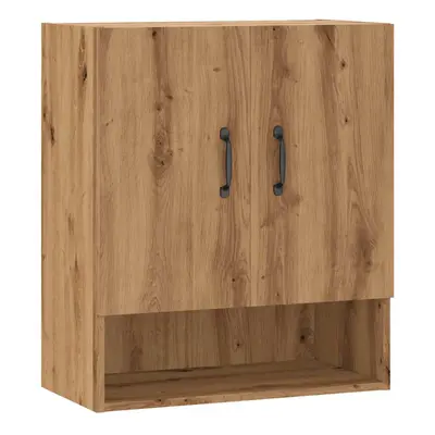 (artisan oak) vidaXL Wall Cabinet Hanging Storage Cabinet Wall Cupboard Engineered Wood