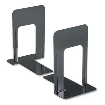 Universal FBA_UNV54095 Economy Bookends Nonskid 7/8 x 1/4 x Heavy Gauge Steel Black