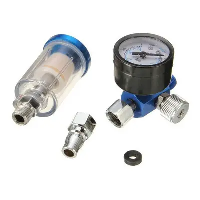 Air Regulator with Pressure Gauge Scratch Doctor Spray Gun Air Regulator Gauge Air Filter