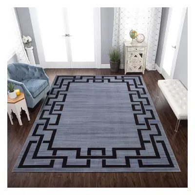 (120x170 cm, NICO- PRINTED RUG) Modern Non-Slip Rugs Printed Geometric Carpet Mat