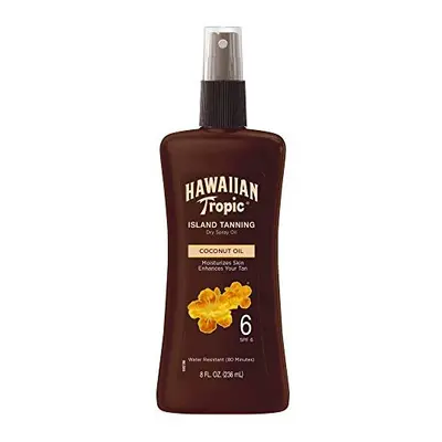 Hawaiian Tropic Dark Tanning Oil, Spray Pump, SPF 8 Oz (Packaging May Vary)