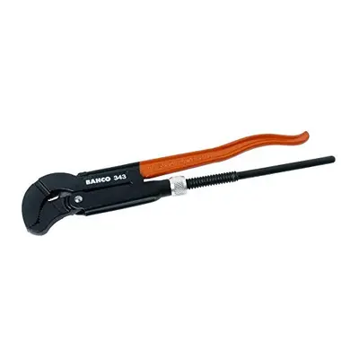 343 "Swedish Model" Combination Pipe Wrench, Black/Orange, mm