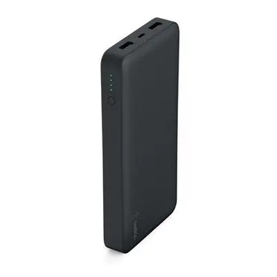 Belkin Pocket Power Bank 15000mAh Fast Portable Charger (Certified Safety) for iPhone X/8/7, iPa