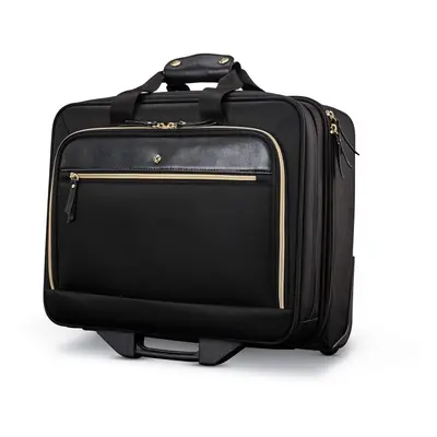 Samsonite Women's Upright Mobile Office Suitcase Black Water Resista