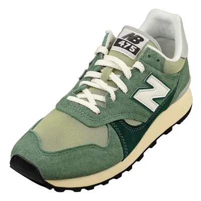 (7) New Balance Mens Fashion Trainers in Green White