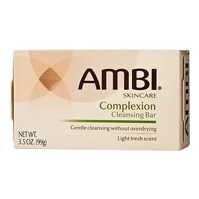 Ambi Complexion Cleansing Bar Soap, 3.5 oz (Pack of 10)