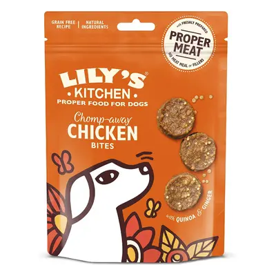 Lily's Kitchen Dog Treats Chomp-Away Chicken Bites (8 x g)