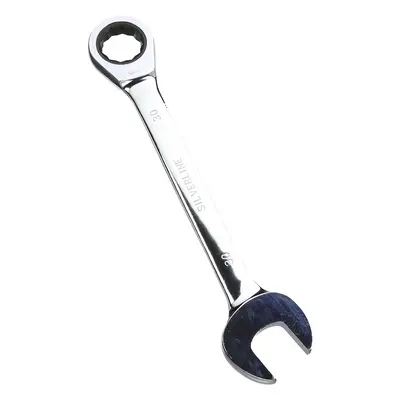 Silverline Fixed Head Ratchet Spanner, mm