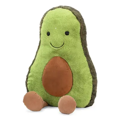 Jellycat Amuseables Avocado Stuffed Toy Huge 20.5 inches | Vegetable Plush | Fun Gift Idea