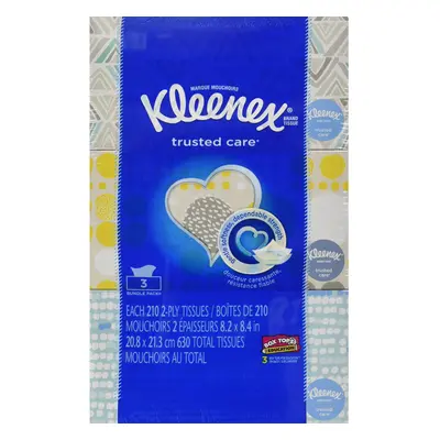 Kleenex 2-Ply White Tissues A4016 Count Pack of