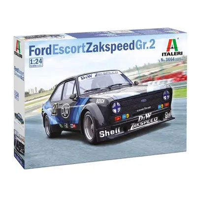 Italeri Ford Escort Zakspeed Gr. 1:24 Scale Model Kit